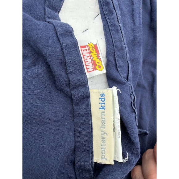 Pottery Barn Kids "Spiderman" Quilted Standard Sham Set Of 2 Pillowcase READ PLZ - Picture 5 of 8